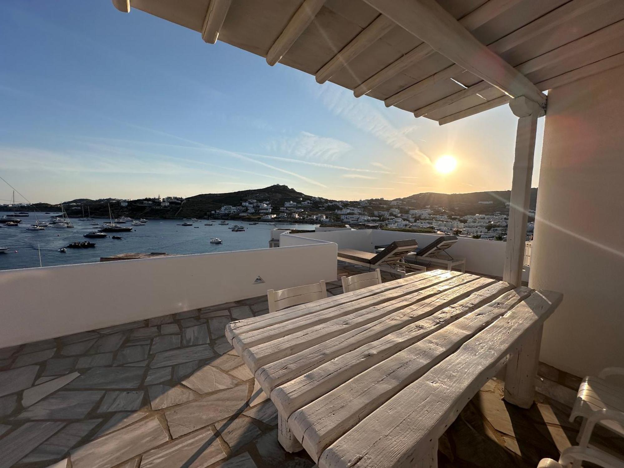 Апартаменты Revel Mykonos 3 Орнос Экстерьер фото